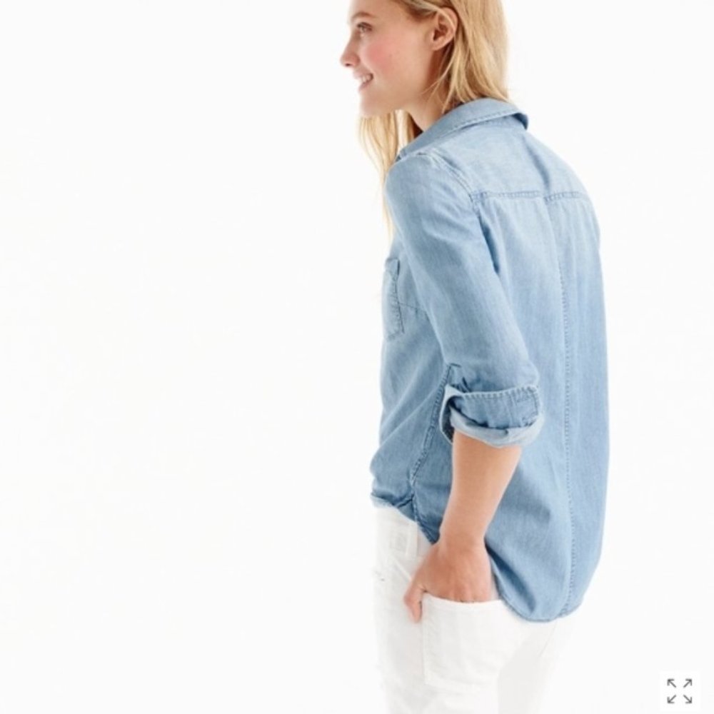 J. Crew Always Chambray Shirt